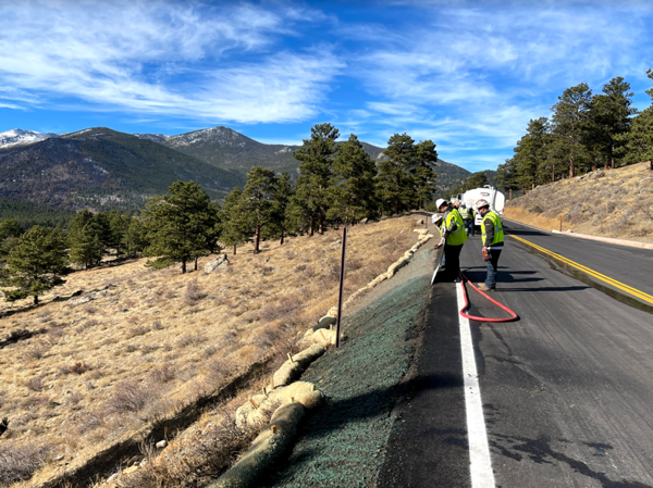 Hydroseeding for growth in the Rocky Mountain National Park. Trust Fortress Development Solutions for reclamation work in Colorado and Wyoming. 