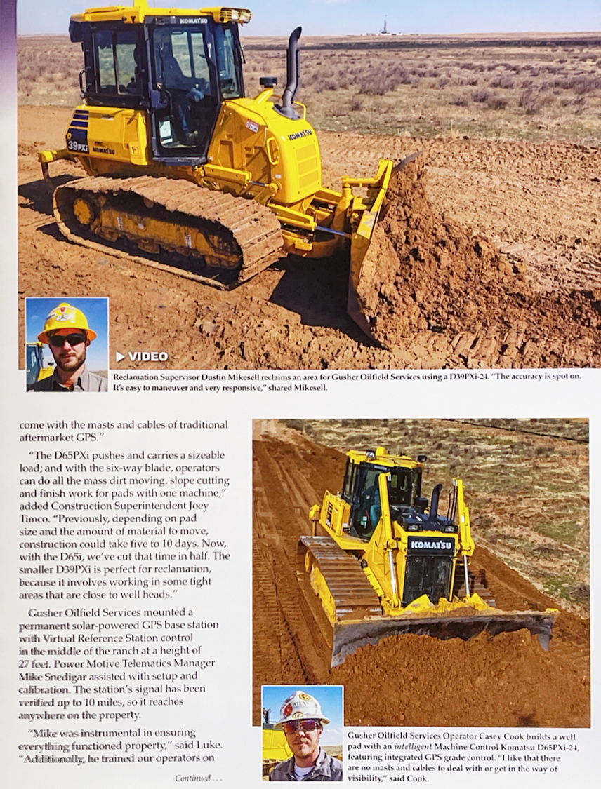 Fortress Development Solutions Shared Our Heavy Machinery Favorites With Dirt Talk Magazine. 