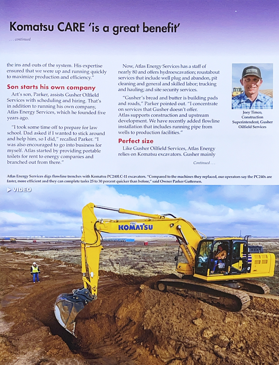 Komatsu Is One Of The Many Favorites Of The Fortress Development Solutions Team. 