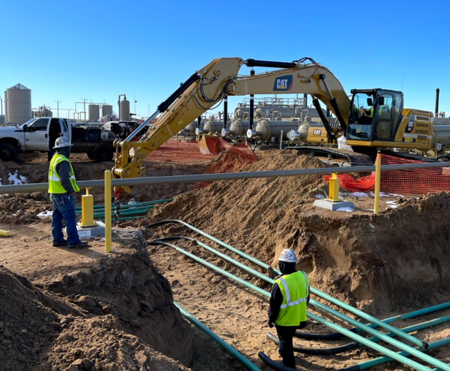 Our Fortress Development Solutions team practicing the latest safety trends on our construction site.