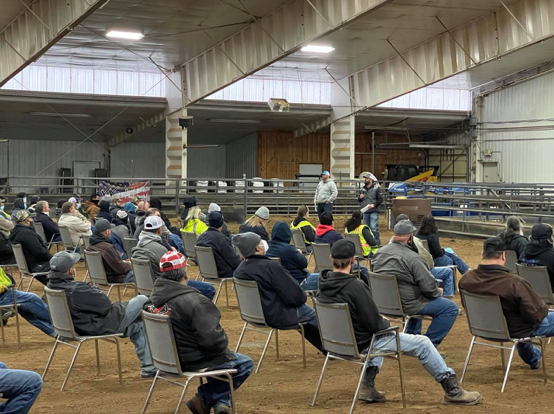 Our latest safety meeting at the Double Check Arena. The Fortress Development Solutions team learned about the latest construction safety, construction development safety, and more.